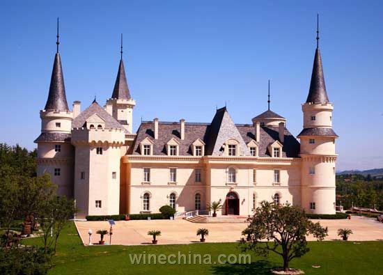 2006年建好的张裕爱菲堡国际酒庄