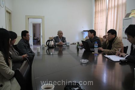 中国葡萄酒信息网一行到访民权