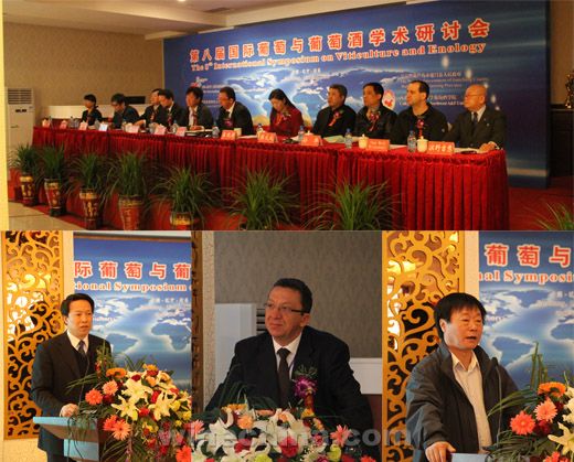 第八届国际葡萄与葡萄酒学术研讨会隆重举行