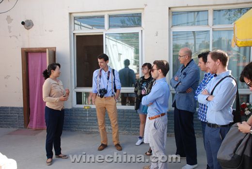 OIV MSc Masters Visted Ningxia Helan Mountain Wine Regions