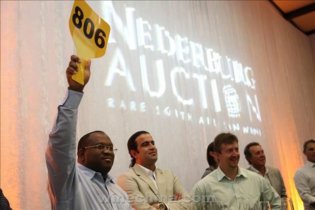 南非 Nederburg拍卖会创下了破纪录的一年