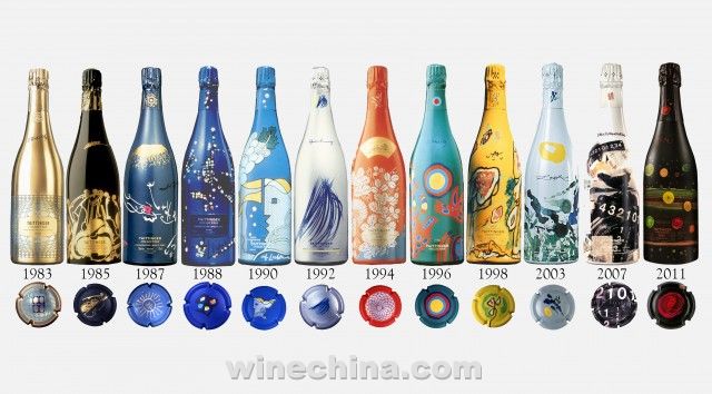 完整泰亭哲限量版年份香槟酒3月份拍卖