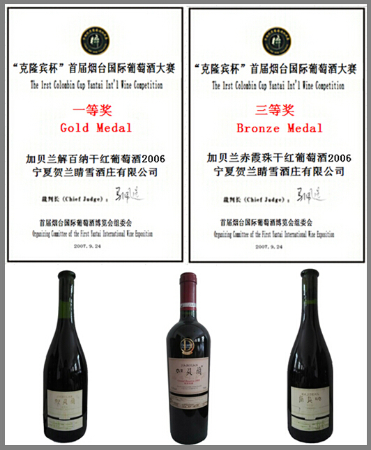 Seek Winerys First Medal(5)Chateau Helan Qingxue: A Big Breakthrough