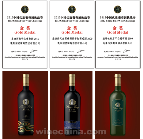 Seek Winerys First Medal(12)Chateau State Guest: Tang Dynasty Sentiment  China Dream