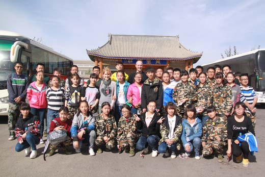 Delegation from Wine School of Ningxia University Visited Chateau Yuhuang