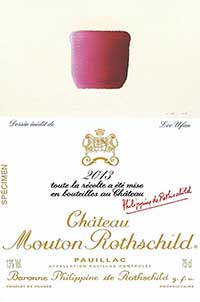 South Korean artist designs Chateau Mouton Rothschild 2013 label