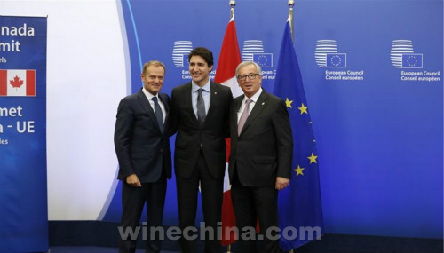 欧盟与加拿大签署《全面经贸协定》　欧盟葡萄酒出口获良机