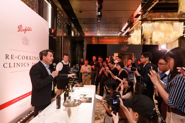 400 Rare Penfolds Examined At Re-Corking Clinic In HK