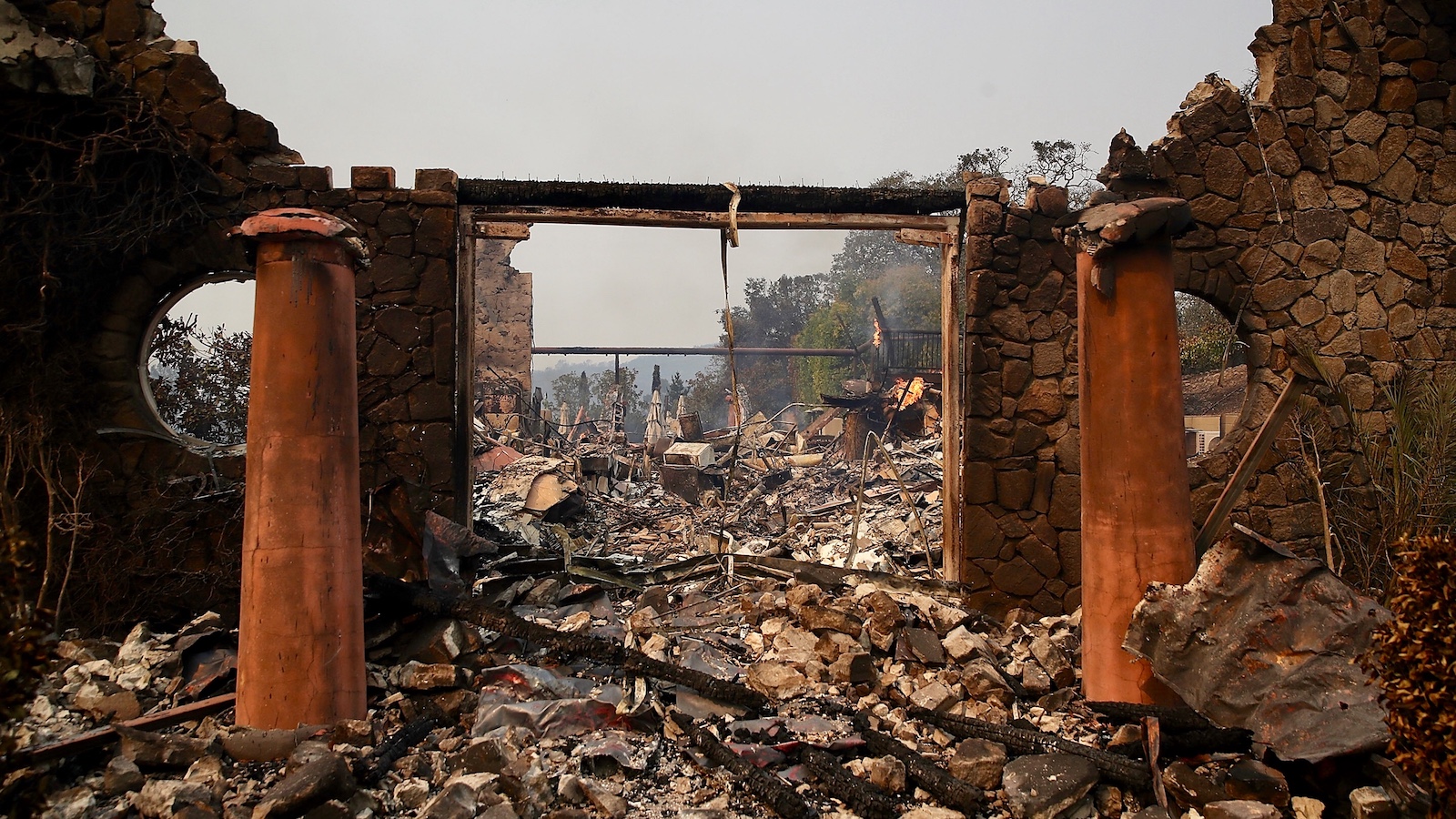 At Least 15 Dead and Three Wineries Destroyed in Massive Wildfires Devastating Parts of Napa, Sonoma