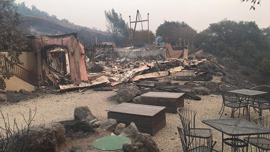 At Least 15 Dead and Three Wineries Destroyed in Massive Wildfires Devastating Parts of Napa, Sonoma and Mendocino