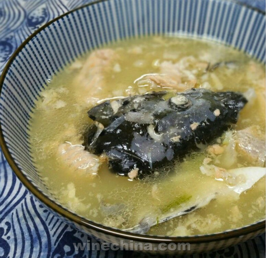 之味菜谱(269)中餐配国酒:慢炖鱼头汤·配马丁酒庄龙眼干白葡萄酒