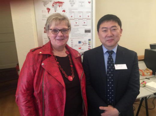 President Fang Yulin from Northwest A&F University Paid Academic Visit to France